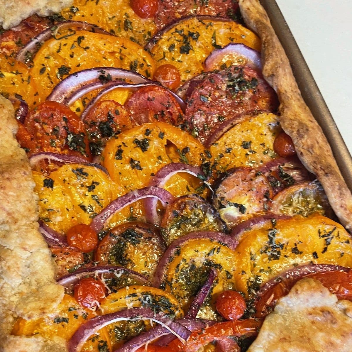 Rosemary Tomato Galette